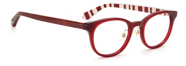 Youth Girls Kate Spade Eyeglasses: Baina /F - Red(2) SpecSMART Eye Clinic (Diagonal View)